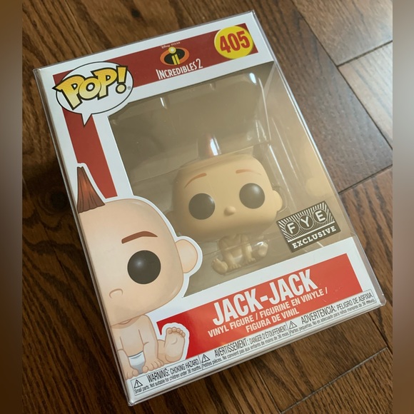 Incredibles Jack-Jack Funko Pop FYE Exclusive with Protector - Picture 2 of 5